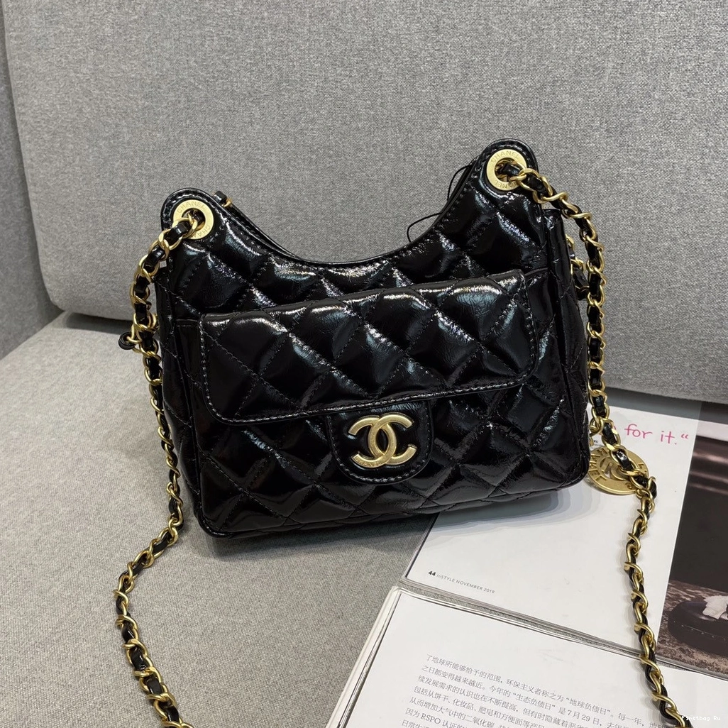 Firstbag Ru CHANEL HOBO HANDBAG-17*19*6cm 0716